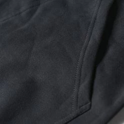 Non Stock 17.5 Oz Terry Cloth Zip-Up Hoodie - Black TOPS