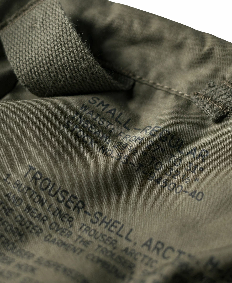Bronson NEW ARRIVALS US Army M-1951 Arctic Trouser - Shell 21 Bronson NEW ARRIVALS US Army M-1951 Arctic Trouser - Shell