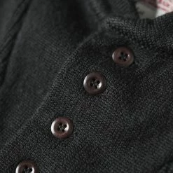 Bronson TOPS US Army High Neck Wool Sweater - Black