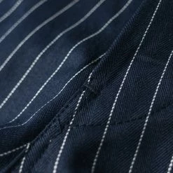 Bronson NEW ARRIVALS Lot 952 HBT Striped Mechanic Pants - Navy 47 Bronson NEW ARRIVALS Lot 952 HBT Striped Mechanic Pants - Navy