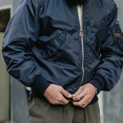 Bronson OUTERWEAR US Air Force Type L-2A Flight Jacket 25 Bronson OUTERWEAR US Air Force Type L-2A Flight Jacket