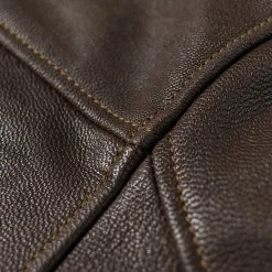 Bronson USAAF Type A-1 Leather Flight Jacket - Light Brown OUTERWEAR