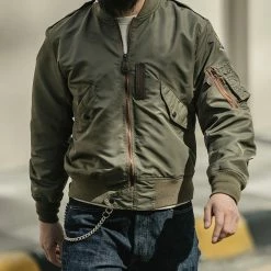 Bronson OUTERWEAR US Air Force Type L-2 Flight Jacket