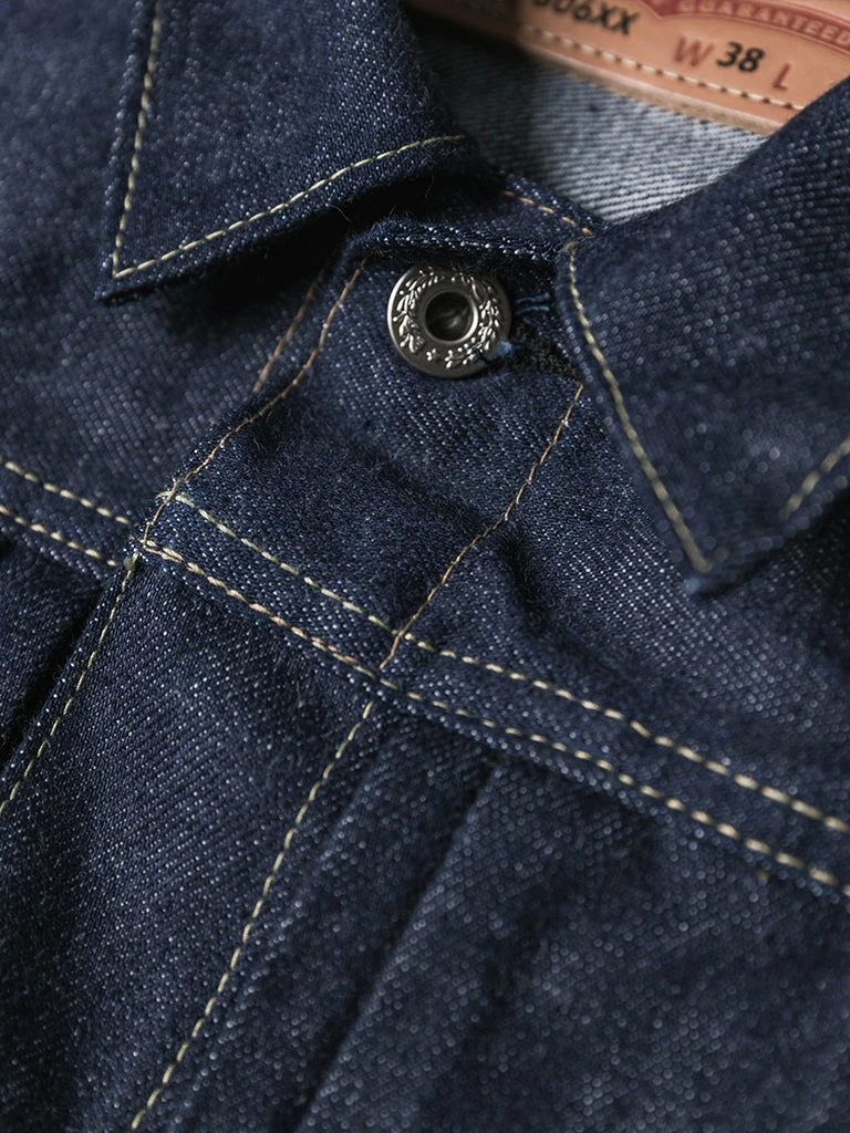 Bronson Lot 44806XX WWII Type 1 14 Oz Selvedge Denim Jacket OUTERWEAR 14 Bronson Lot 44806XX WWII Type 1 14 Oz Selvedge Denim Jacket OUTERWEAR