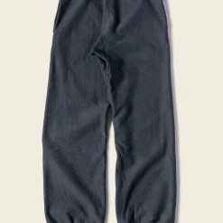 Bronson NEW ARRIVALS 1950s 20.5 Oz Terry Cloth Reverse Weave Sweatpants - Black