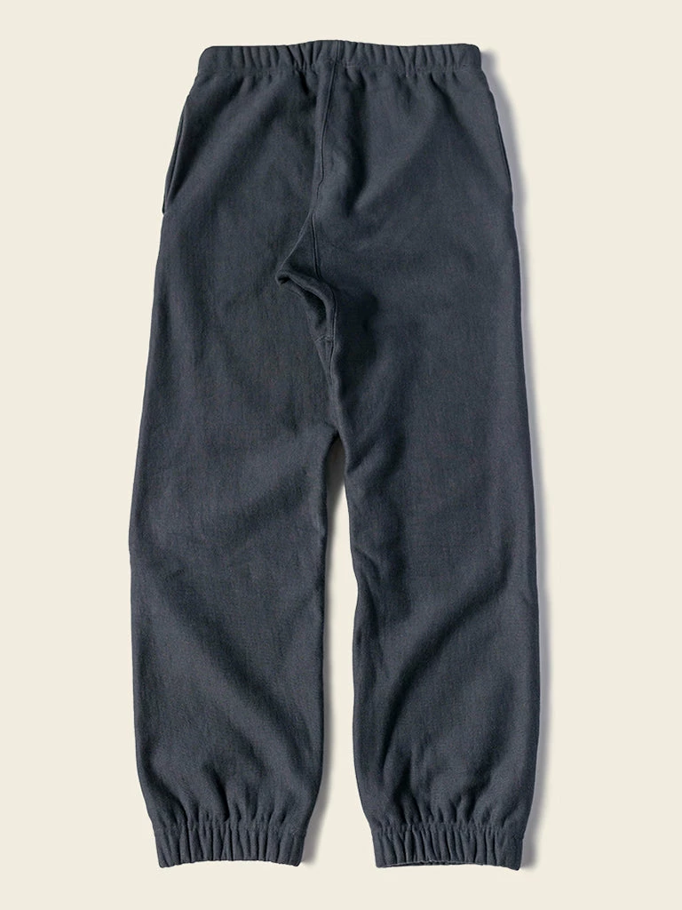 Bronson NEW ARRIVALS 1950s 20.5 Oz Terry Cloth Reverse Weave Sweatpants - Black 4 Bronson NEW ARRIVALS 1950s 20.5 Oz Terry Cloth Reverse Weave Sweatpants - Black