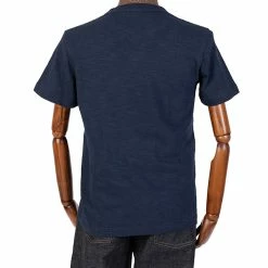Non Stock 10.5 Oz US Cotton Tubular Gusset T-Shirt - Indigo