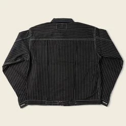 Bronson 1878 Wabash One Pocket Stripe Denim Jacket