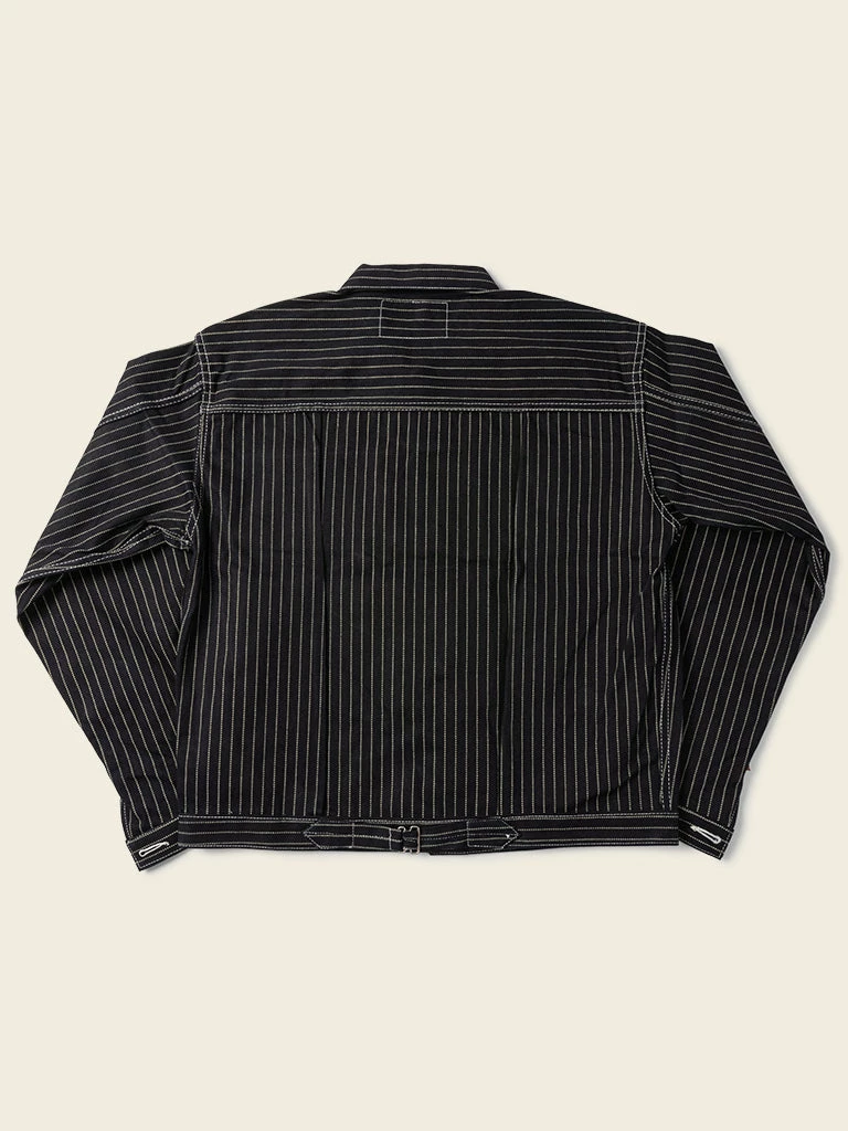 Bronson 1878 Wabash One Pocket Stripe Denim Jacket 4 Bronson 1878 Wabash One Pocket Stripe Denim Jacket