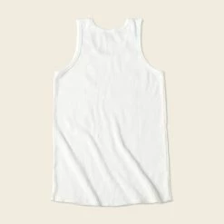 Non Stock 10.5 Oz Cotton Tank Top - White