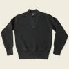 Bronson TOPS US Army High Neck Wool Sweater - Black