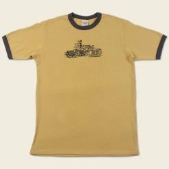 Non Stock Retro Rider Motorcycle T-Shirt TOPS