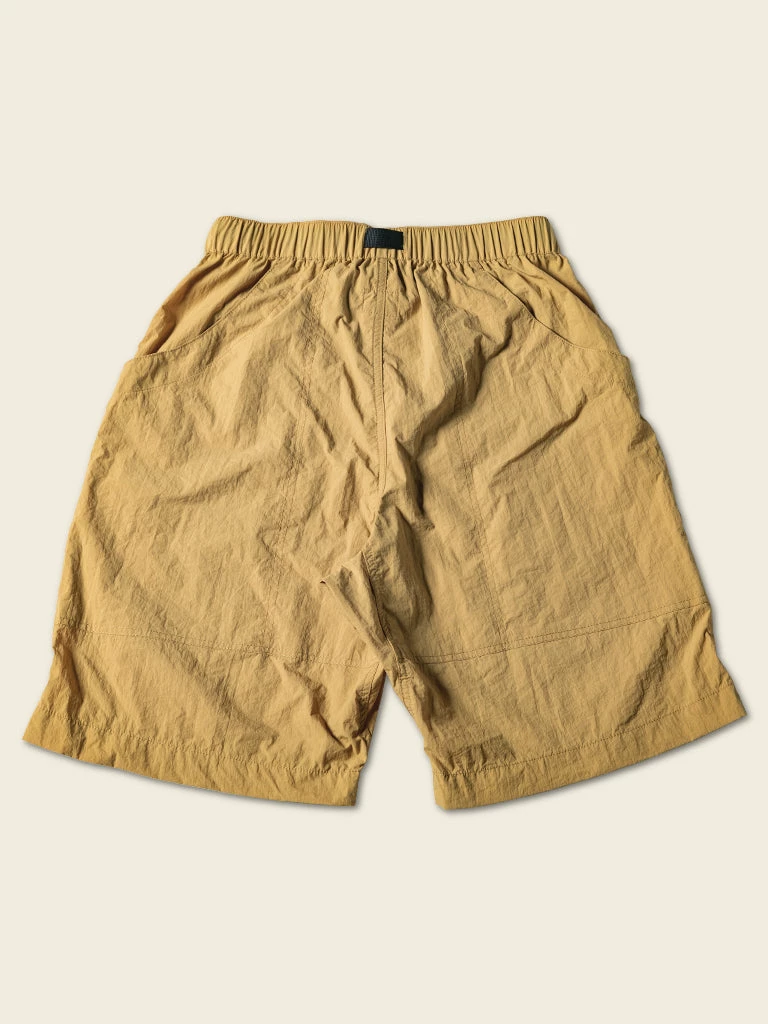 Non Stock Nylon Climber's Shorts - Yellow BOTTOMS 4 Non Stock Nylon Climber's Shorts - Yellow BOTTOMS