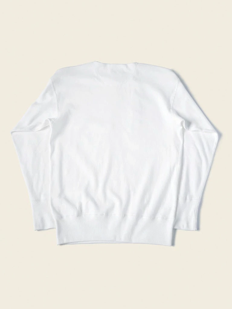 Bronson 14 Oz Side Closing Henley T-Shirt - White Long Sleeve T-Shirts 4 Bronson 14 Oz Side Closing Henley T-Shirt - White Long Sleeve T-Shirts