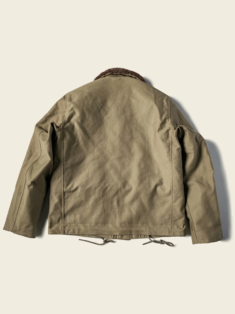 Bronson WWII Early Model Submarine N-1 Woolen Deck Jacket 5 Bronson WWII Early Model Submarine N-1 Woolen Deck Jacket