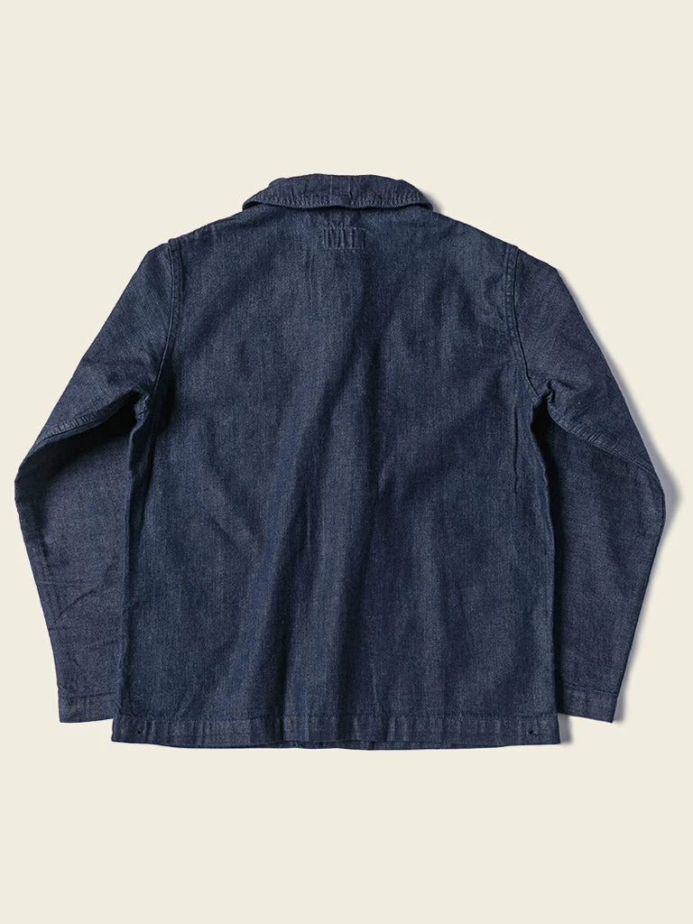 Bronson 1922 USN 2nd Model Denim Coverall Utility Jacket 4 Bronson 1922 USN 2nd Model Denim Coverall Utility Jacket