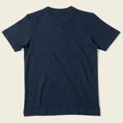 Non Stock 10.5 Oz US Cotton Tubular Gusset T-Shirt - Indigo