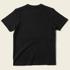 Non Stock 10.5 Oz US Cotton Tubular Gusset T-Shirt - Black