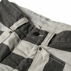 Non Stock 11.5 Oz Heavyweight Wide Striped Prisoner Shorts 31 Non Stock 11.5 Oz Heavyweight Wide Striped Prisoner Shorts