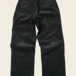 Non Stock BOTTOMS 12.5 Oz 8 Wale Corduroy Trousers - Black