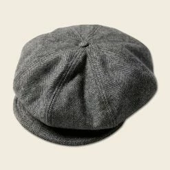 Bronson ACCESSORIES Retro Octagonal News Boy Cap