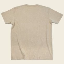 Non Stock 9 Oz US Cotton Tubular T-Shirt - Khaki 15 Non Stock 9 Oz US Cotton Tubular T-Shirt - Khaki