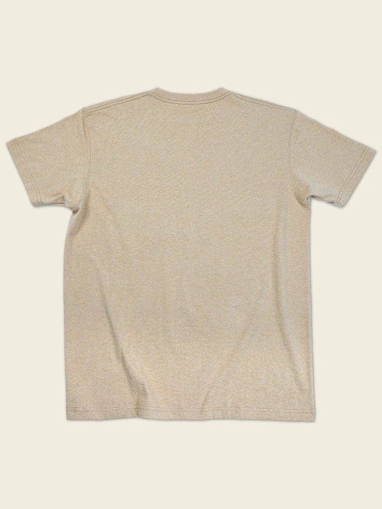 Non Stock 9 Oz US Cotton Tubular T-Shirt - Khaki 4 Non Stock 9 Oz US Cotton Tubular T-Shirt - Khaki