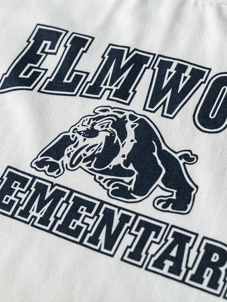 Non Stock Vintage Elmwood Elementary Print Raglan Sleeve T-Shirt TOPS 15 Non Stock Vintage Elmwood Elementary Print Raglan Sleeve T-Shirt TOPS