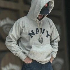 Bronson US Naval Academy Reverse Weave Hoodie