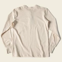 Bronson Vintage Long Sleeve Henley T-Shirt - Apricot NEW ARRIVALS