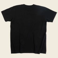 Non Stock TOPS 9 Oz US Cotton Tubular T-Shirt - Black