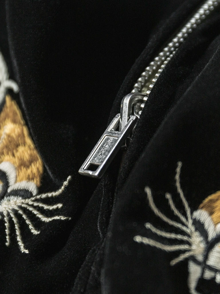 Non Stock 1950s Reversible Acetate Souvenir Jacket - Falcon × Tiger 17 Non Stock 1950s Reversible Acetate Souvenir Jacket - Falcon × Tiger