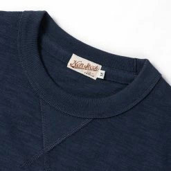 Non Stock 10.5 Oz US Cotton Tubular Gusset T-Shirt - Indigo