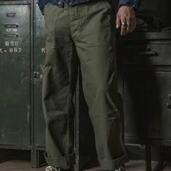 Bronson 1947 1st 838A OD7 Fatigue Utility Pants