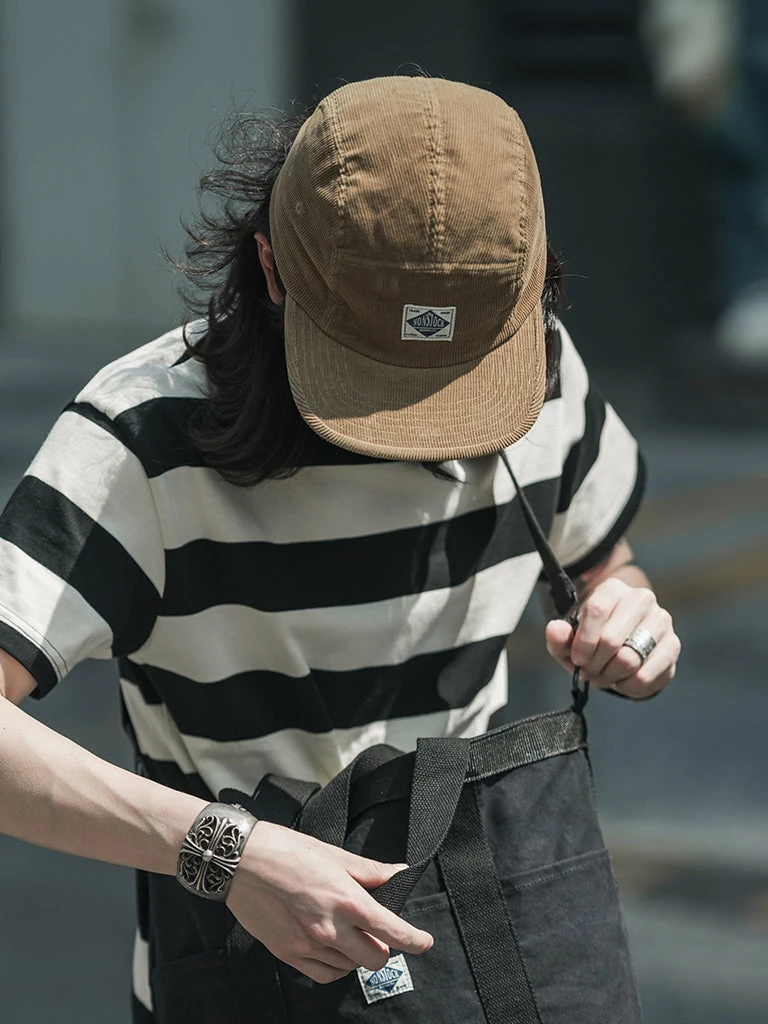 Non Stock 12.5 Oz Corduroy 5 Panel Cap - Khaki 10 Non Stock 12.5 Oz Corduroy 5 Panel Cap - Khaki