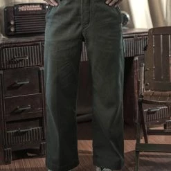 Bronson 13 Oz Cotton Bedford Cord Pants - Olive 20 Bronson 13 Oz Cotton Bedford Cord Pants - Olive