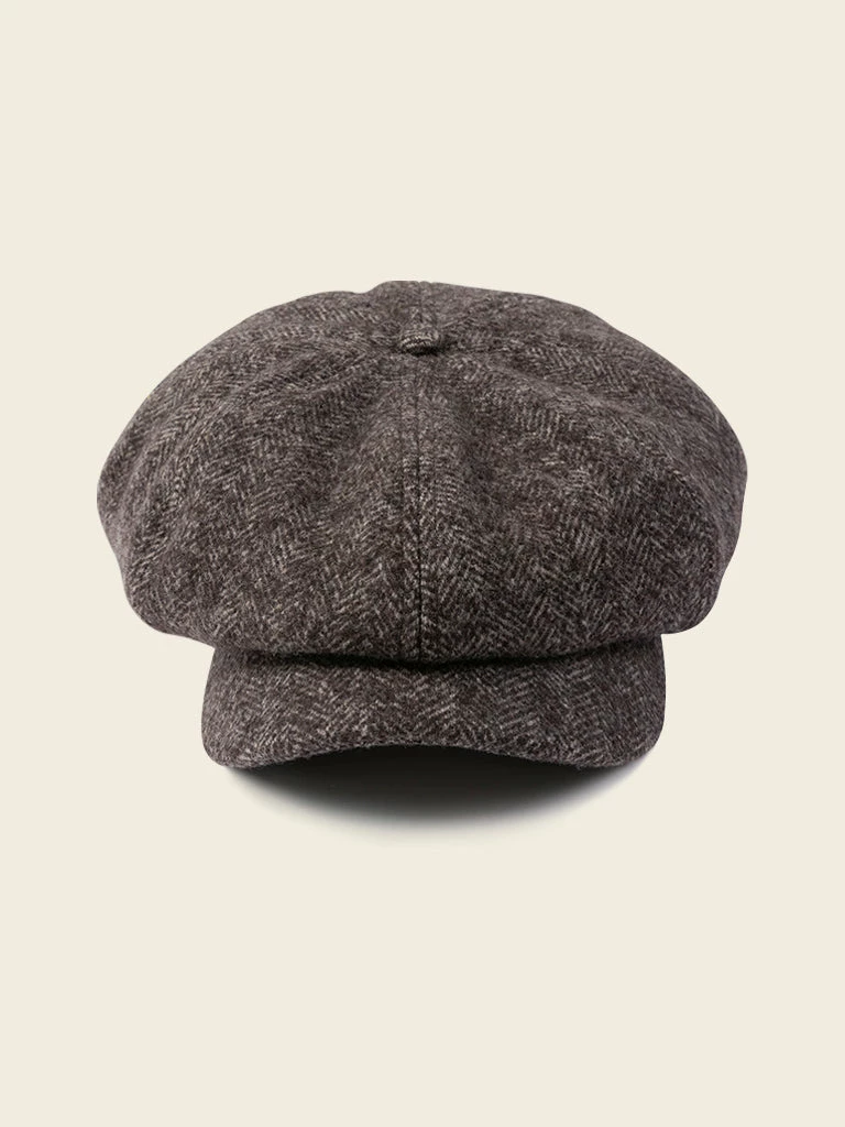 Non Stock Old Time Herringbone Wool News Boy Cap ACCESSORIES 5 Non Stock Old Time Herringbone Wool News Boy Cap ACCESSORIES