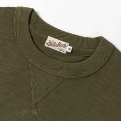 Non Stock 10.5 Oz US Cotton Tubular Gusset T-Shirt - Green