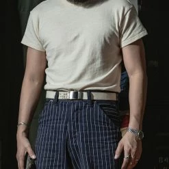 Bronson 1940s USN Crew Slub Cotton T-Shirt NEW ARRIVALS 22 Bronson 1940s USN Crew Slub Cotton T-Shirt NEW ARRIVALS