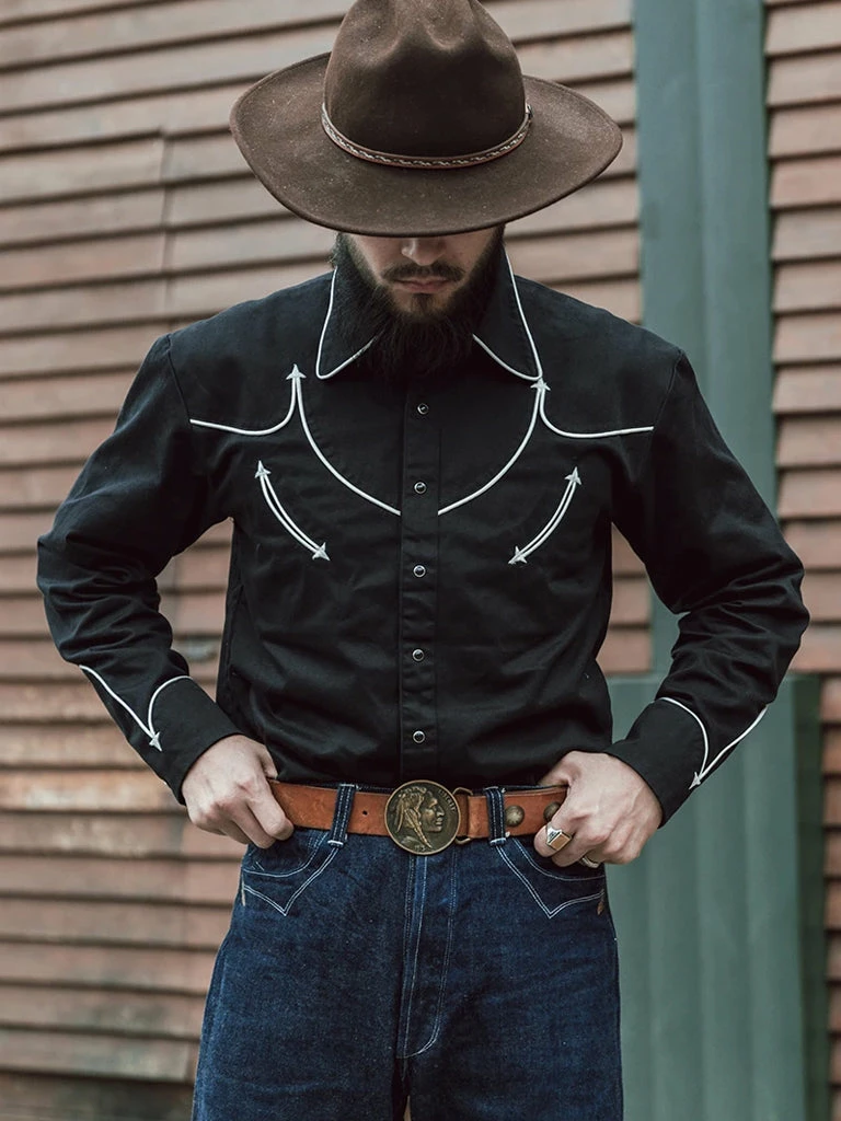 Bronson Old Time Western Shirt 5 Bronson Old Time Western Shirt