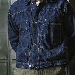 Bronson Lot 44806XX WWII Type 1 14 Oz Selvedge Denim Jacket OUTERWEAR 25 Bronson Lot 44806XX WWII Type 1 14 Oz Selvedge Denim Jacket OUTERWEAR