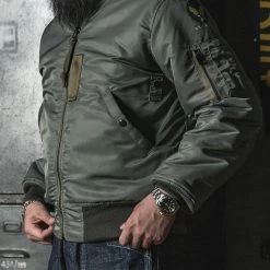 Bronson 1950s USAF Type MA-1 Flight Jacket OUTERWEAR