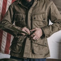 Bronson OUTERWEAR US Army M-42 Airborne Paratrooper Field Jacket