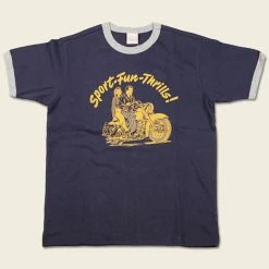 Non Stock Retro Rider Motorcycle T-Shirt - Sport Fun Thrills