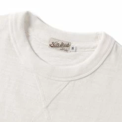 Non Stock 10.5 Oz US Cotton Tubular Gusset T-Shirt - White TOPS