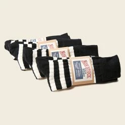 Non Stock BEST SELLERS Old School Prisoner Striped Cotton Socks 20 Non Stock BEST SELLERS Old School Prisoner Striped Cotton Socks