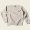 Non Stock 17.5 Oz Terry Cloth Military Pocket Sweatshirt - Apricot TOPS