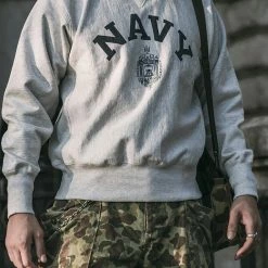 Bronson TOPS US Naval Academy Reverse Weave Sweatshirt