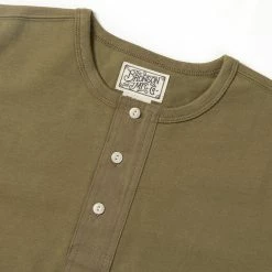 Bronson Vintage Short Sleeve Henley T-Shirt