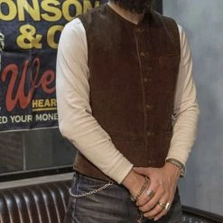 Bronson OUTERWEAR 1910s Retro Corduroy Vest